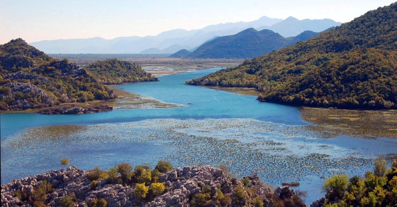 Škadaro ežeras - didžiausias ežeras Balkanuose